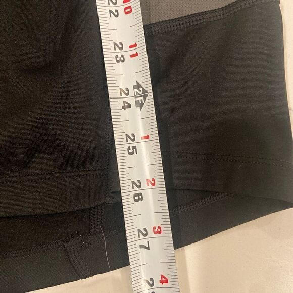 The North Face Cycling 1/4 Zip Pullover Sz XL Vaporwick Black Gray Back Pocket - Picture 9 of 12